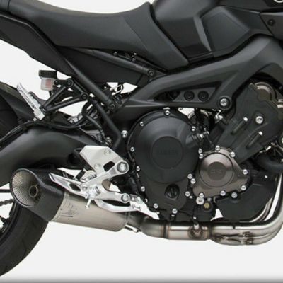 MT-09/XSR900/Tracer900 17-20 フルエキゾーストマフラー レーシング仕様 チタン/カーボンエンド ZARD