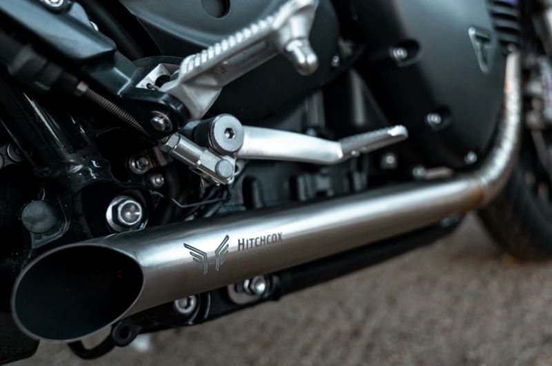 トライアンフ スピードツイン1200 ドラッグフルエキゾーストシステム