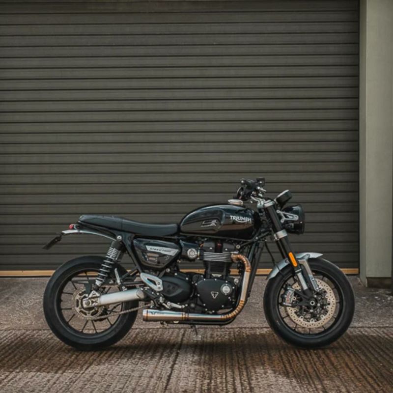 トライアンフ スピードツイン1200 ローマウント フルエキゾースト