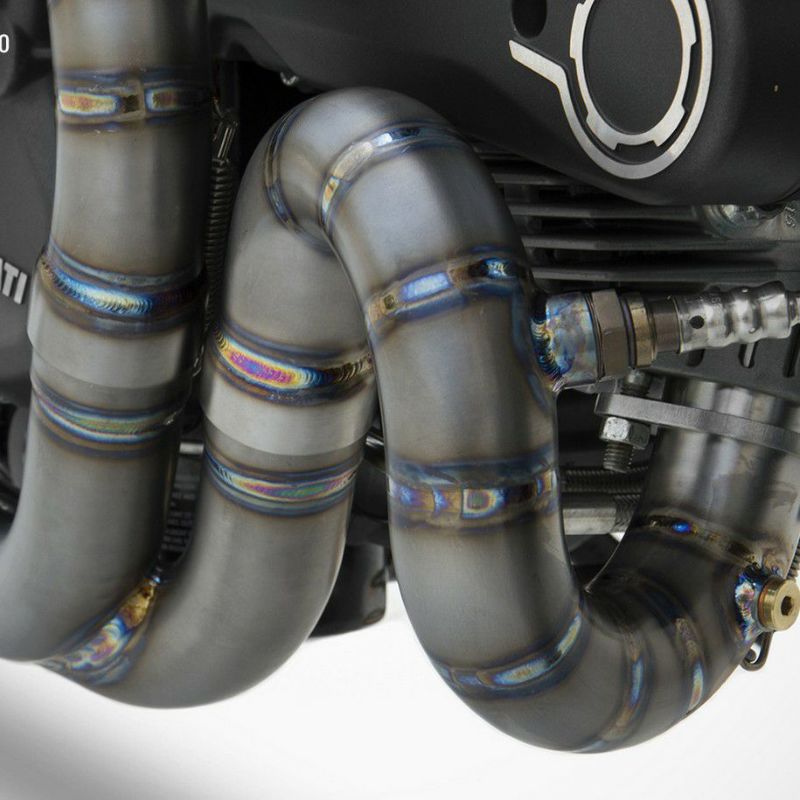 ブランド品 通販サイト DUCATI スクランブラー800 15-20 ヘッダーキット チタン ボール