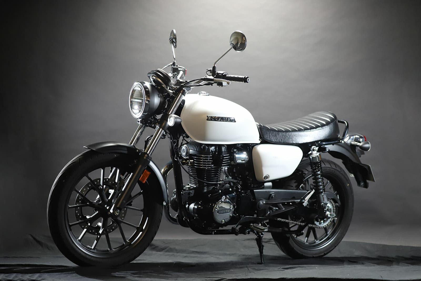 ホンダ GB350 シート タックロール ブラック 