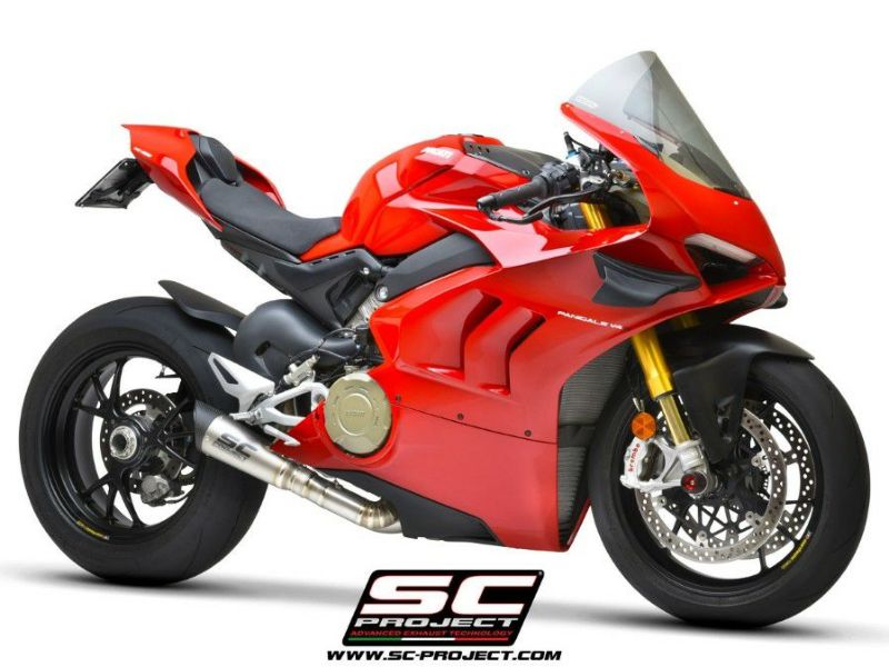 DUCATI パニガーレV4/V4S 2021 スリップオンマフラー S1 チタン