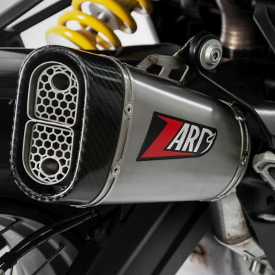 ムルティストラーダ950 18-19 スリップオンマフラー チタン/カーボン レーシング仕様 ZARD | バイクカスタムパーツ専門店  モトパーツ(MOTO PARTS)