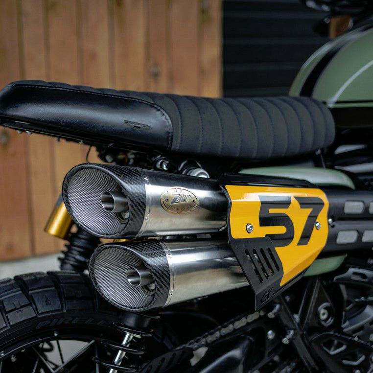 トライアンフ スクランブラー1200 ヒートガード ブラッシュ