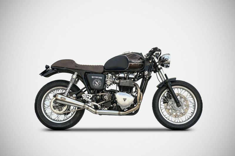 空冷ボンネビル T100/スラクストン900 フルエキゾーストマフラー