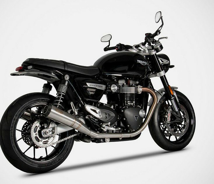 スピードツイン1200 スラクストン1200 スリップオンマフラー
