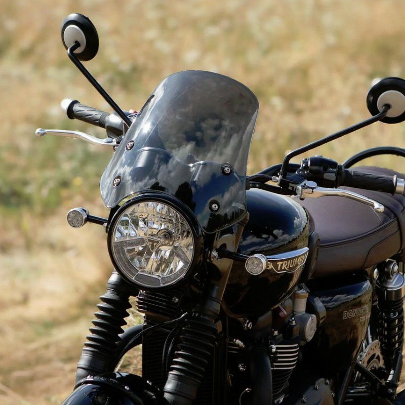 空冷 水冷 ボンネビル T100 T120 スクリーン 