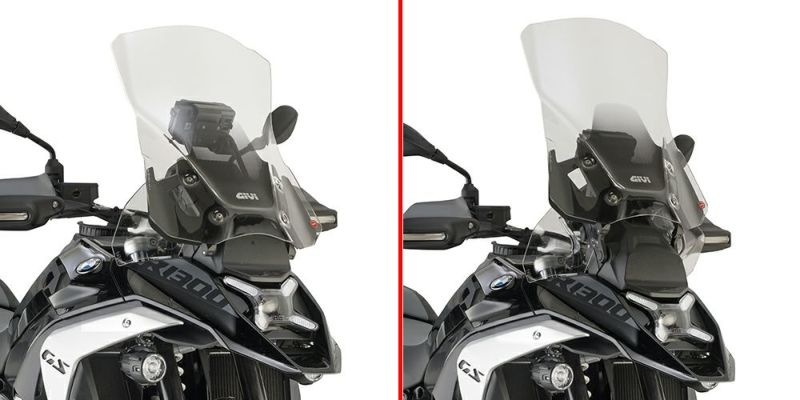 BMW R1300GS 24- ウインドスクリーン 51x44.5 クリア GIVI | バイク