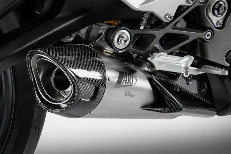 ストリートトリプル765 20-22 スリップオンマフラー チタンスリーブ