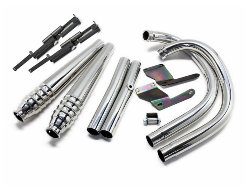 カワサキ W800 69メガホン フルエキ LOW モーターロック | バイク