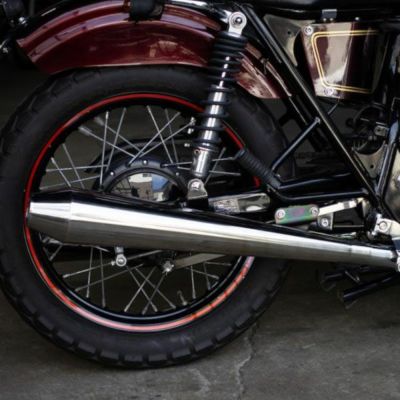 AN-BU アンブ フルエキマフラー2in1 W400 W650 KAWASAKI