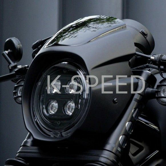 レブル250/500 ヘッドライトカバー Diabolus K-SPEED | バイクカスタム 