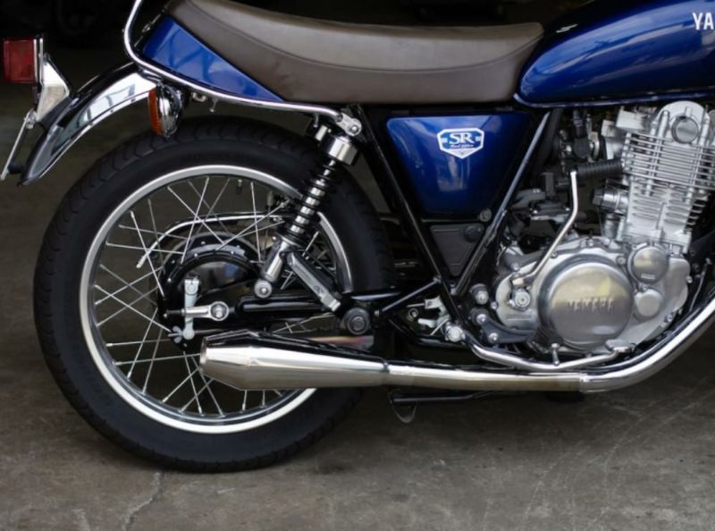 ヤマハ SR400 STDメガホン ショート スリップオン ダウン FI車
