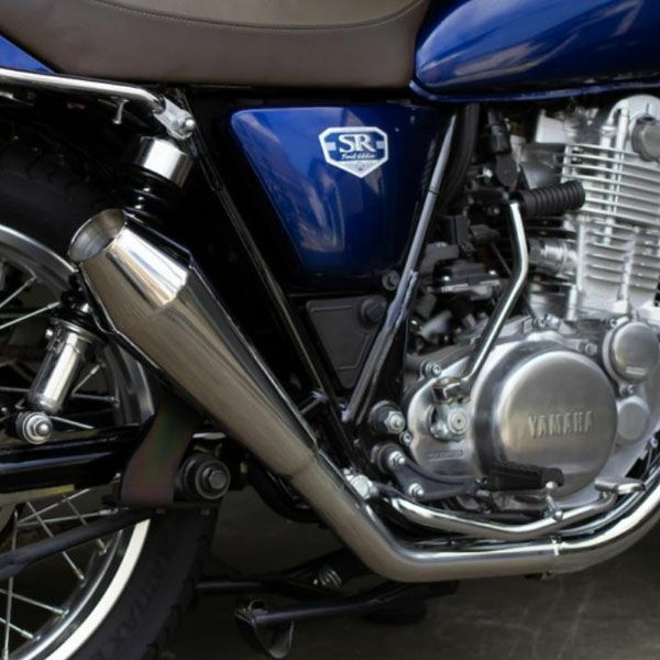 ヤマハ SR400/500 2%er トランペットマフラー スリップオン アップ 
