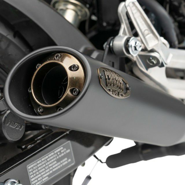 GROM グロム 14-16 ハリケーン ブラックカーボン フルエキゾースト 