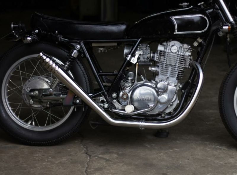 ヤマハ SR400/500 69メガホン フルエキ アップ キャブ車 モーター