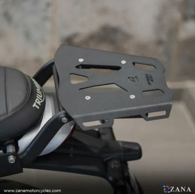 トライアンフ スピード400/スクランブラー400Ｘ リアラック プレート付 T-1 ブラック ZANA Motorcycles