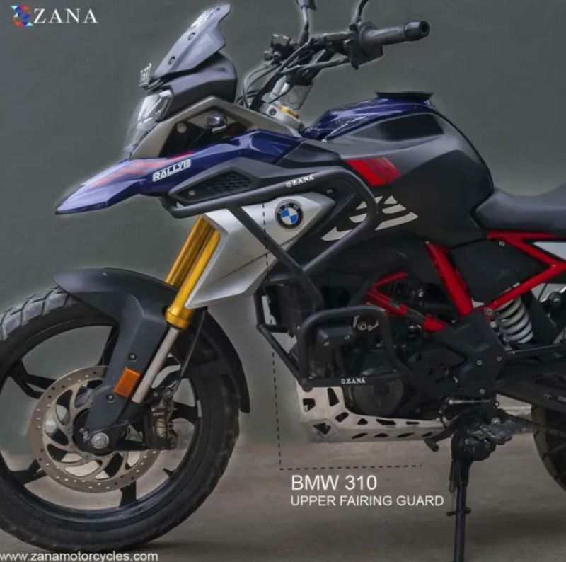 BMW G 310 R / G 310 GS アッパークラッシュガード スチール ブラック