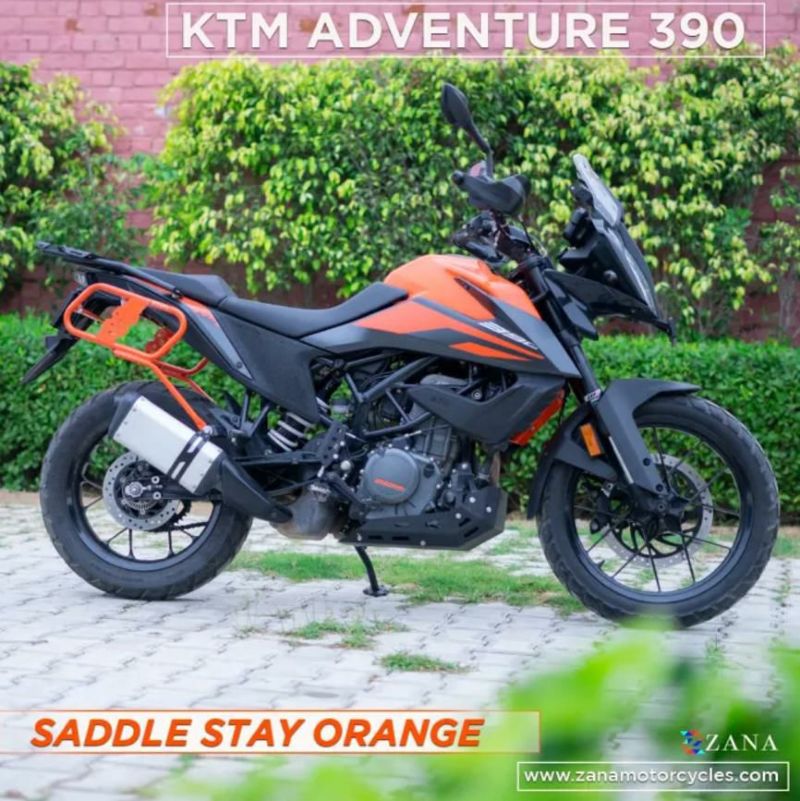 KTM アドベンチャー250/390/390X サドルバッグサポート 補強入り