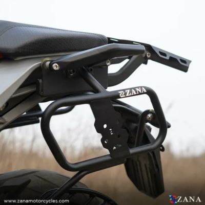 KTM DUKE 250/390 サドルバッグサポート 補強入り ブラック ZANA Motorcycles