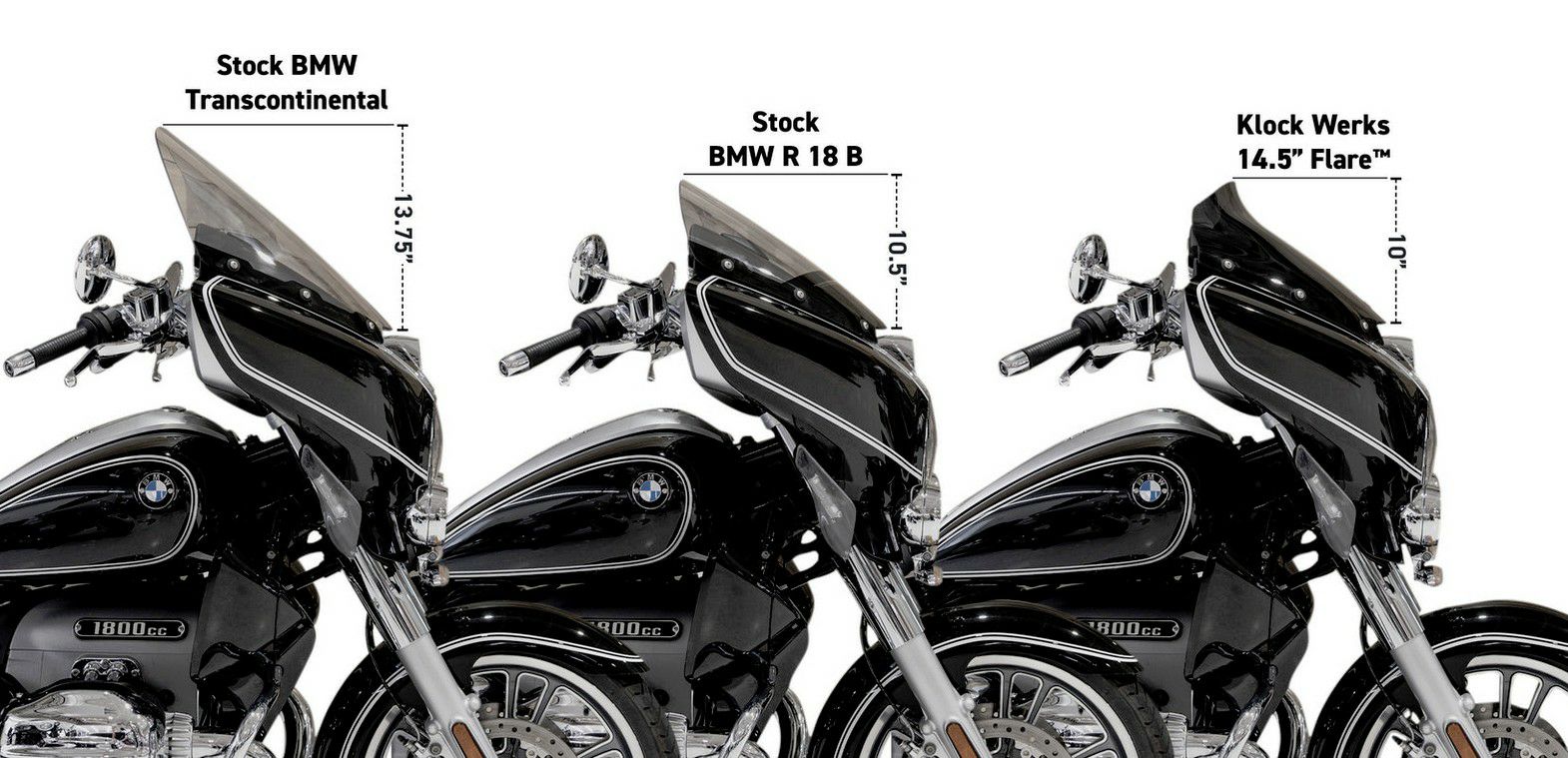 BMW R18B/トランスコンチネンタル スクリーン シールド 