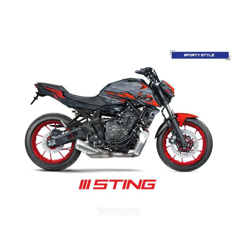 オートバイの衝突保護バー ヤマハ MT07 MT-07 FZ-07