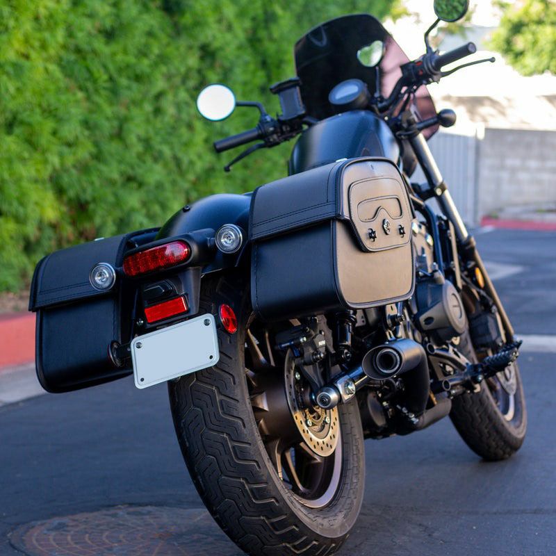 レブル500 Warrior ラージサドルバッグ 26L Viking Bags | バイク