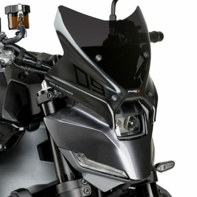 ヤマハ MT-09/SP 21- レーシング スクリーン ブラック MRA