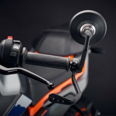 KTM 125DUKE バーエンドミラー取り付け｜バイクの整備