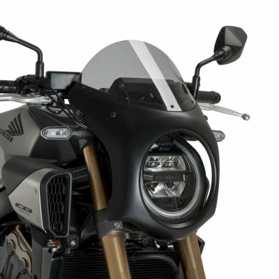 プーチ(Puig) レトロ フロントカウル フェアリング スクリーン CB650R/E-Clutch 2024- ライトスモーク |  バイクカスタムパーツ専門店 モトパーツ(MOTO PARTS)