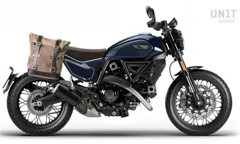 DUCATI スクランブラー 2023～ サイドバッグフレーム 左側