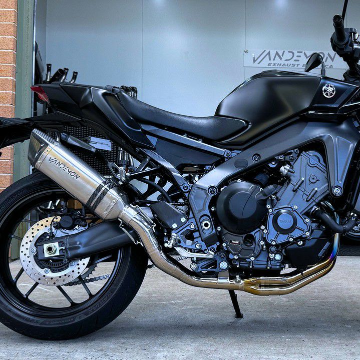 XSR900(2022-) XSR900GP(2024-) MT09(2024-) フルエキゾースト チタン 