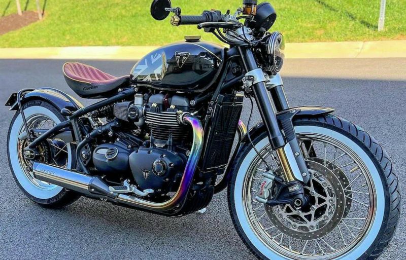 ボバー スピードマスター 17-24 フルエキゾースト マフラー ポリッシュ