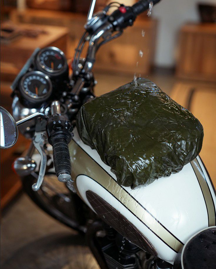 TRIP MACHINE(トリップマシン) タンク＆テールバッグ レザー