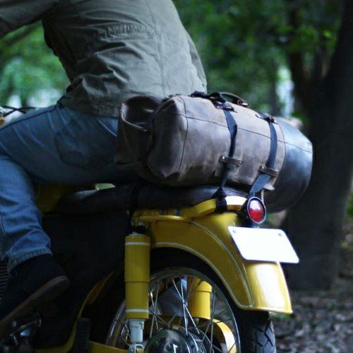 TRIP MACHINE(トリップマシン) ミリタリーダッフルバッグ レザー