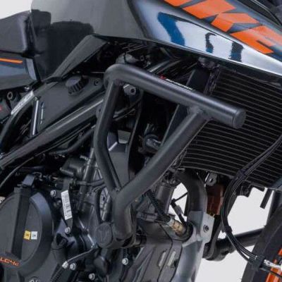 KTM 390DUKE 24- バーエンドミラー ブラック エボテック