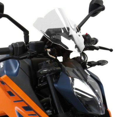 大特価 KTM 125/250/390 DUKE 24- スクリーン 230mm クリア パワー パーツ