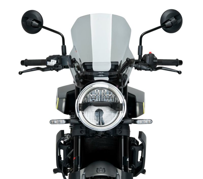 Puig シールド ダークスモーク　スヴァルトピレン401（2021年式に使用） ハスクバーナ スヴァルトピレン401/125 ニュージェネレーション