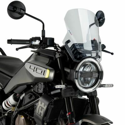 HUSQVARNA スヴァルトピレン ヴィットピレン |ウインドシールド