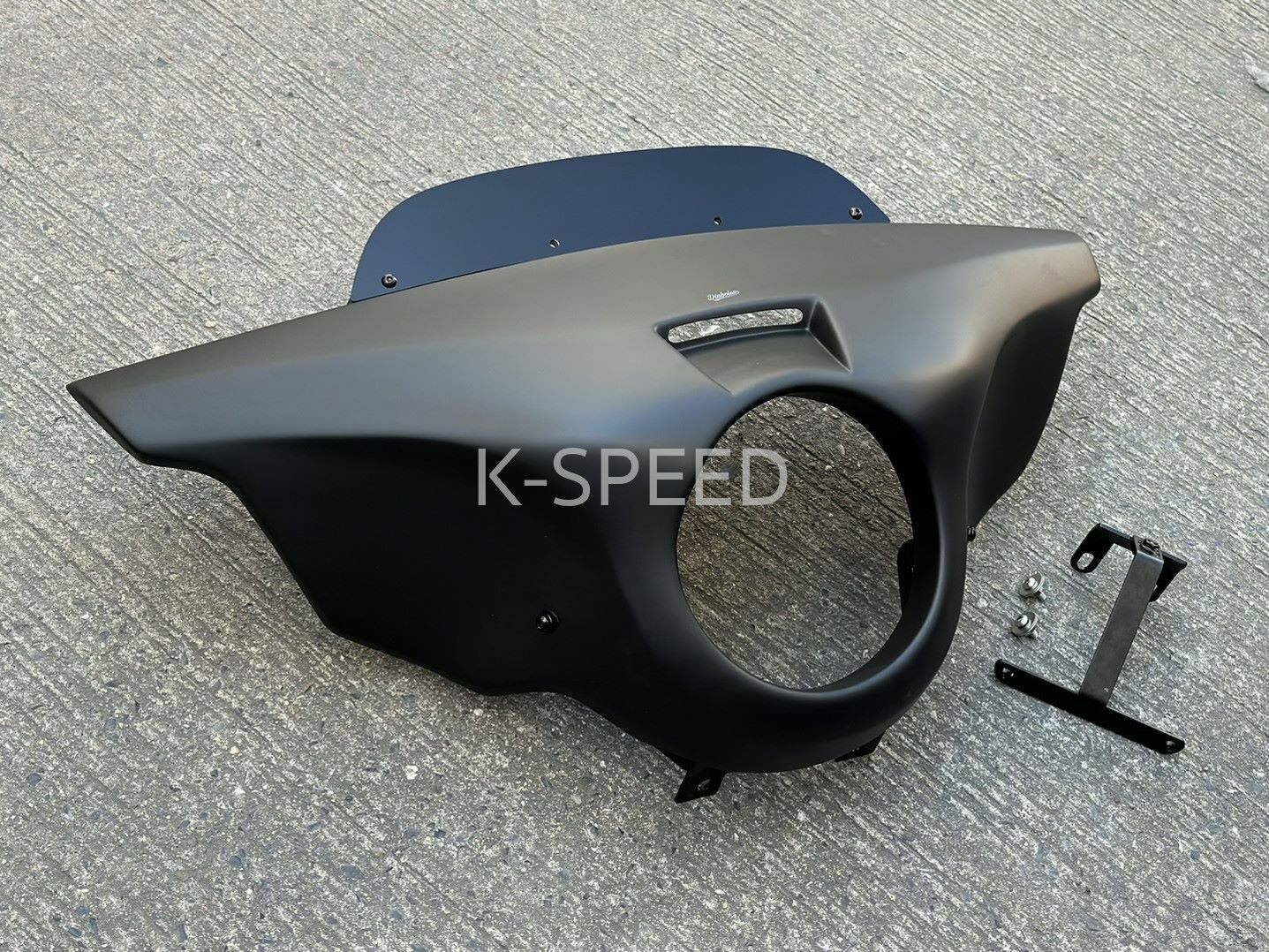 レブル250/500/1000 フロントカウル フェアリング ブラック Diabolus K