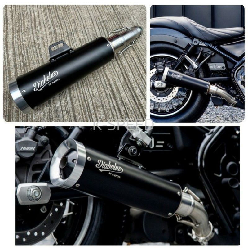 ホンダ 新型レブル250用マフラー RB0192 / Diabolus by K-SPEED