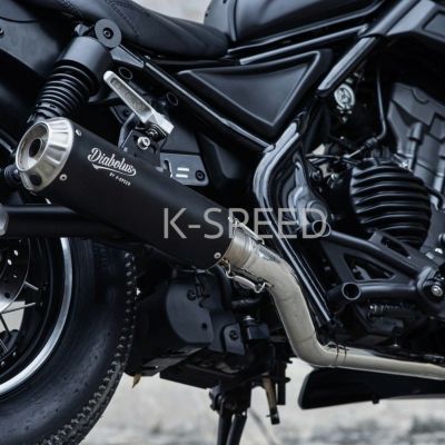 レブル250 フルエキゾーストマフラー Diabolus ステンレス/ブラック K-SPEED