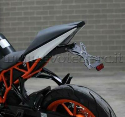 KTM 125/250/390 DUKE 24- スクリーン 230mm ライトスモーク パワー