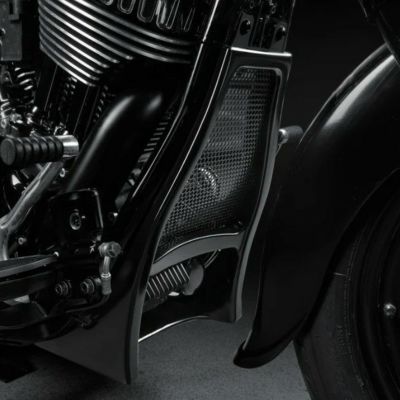 インディアン チーフ ラジエーターカバー チンスポイラー Apache