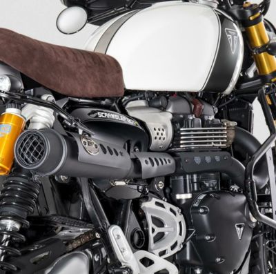 スクランブラーXE/XC 1200 スリップオン 2-1 マフラー FRANK