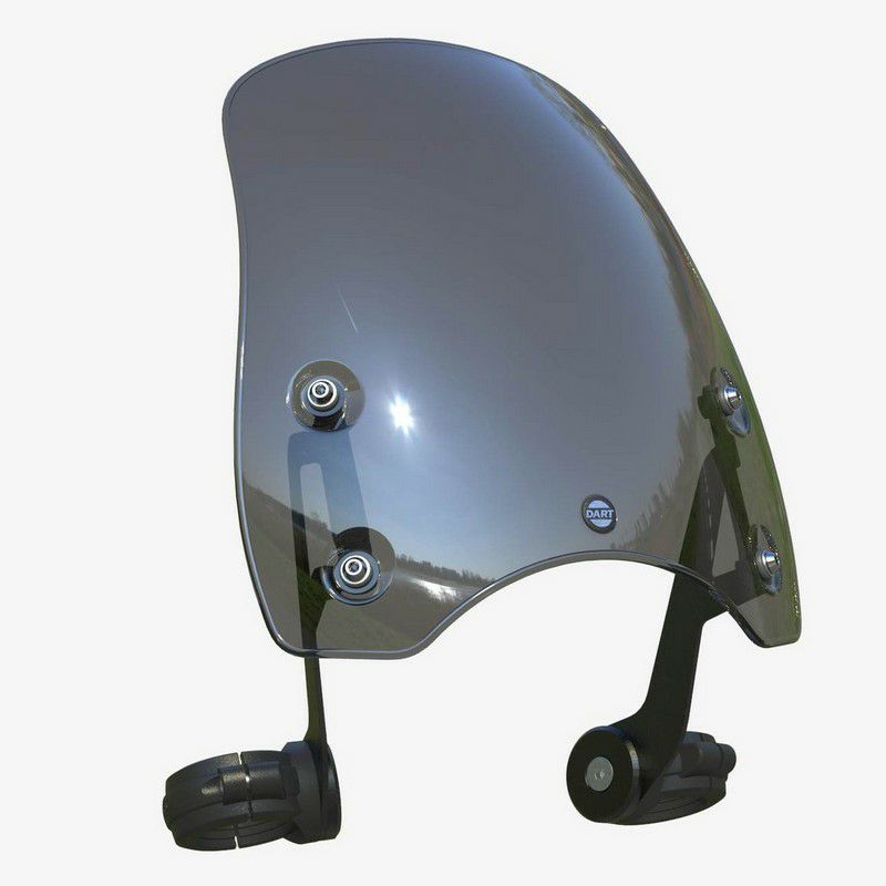 レブル250/500 スクリーン マーリンS3 ダークスモーク Dart Flyscreen