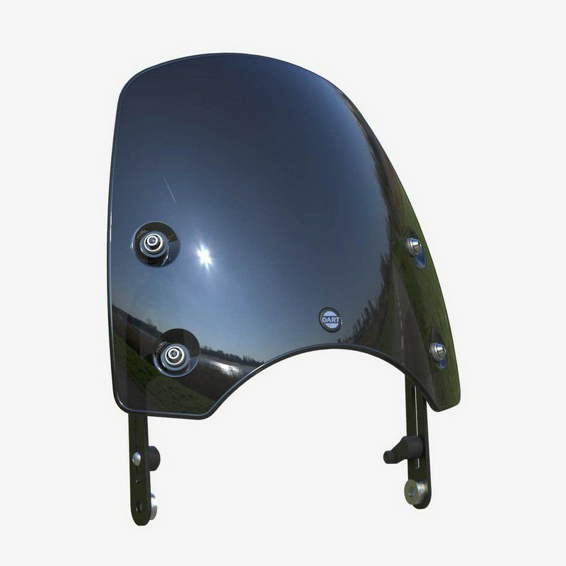 W650/W800 ～2018 スクリーン クラシックS3 ブラック DART FLYSCREEN