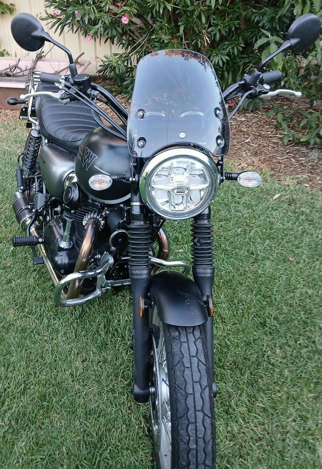 W650/W800 ～2018 スクリーン マーリンS3 ライトスモーク DART