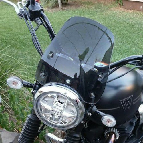 カワサキ純正オプション W800 フロントスクリーン ウインド