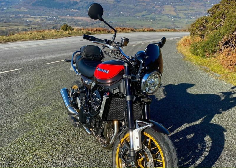 Z900RS スクリーン ピラニアS3 ブラック DART FLYSCREEN | バイク